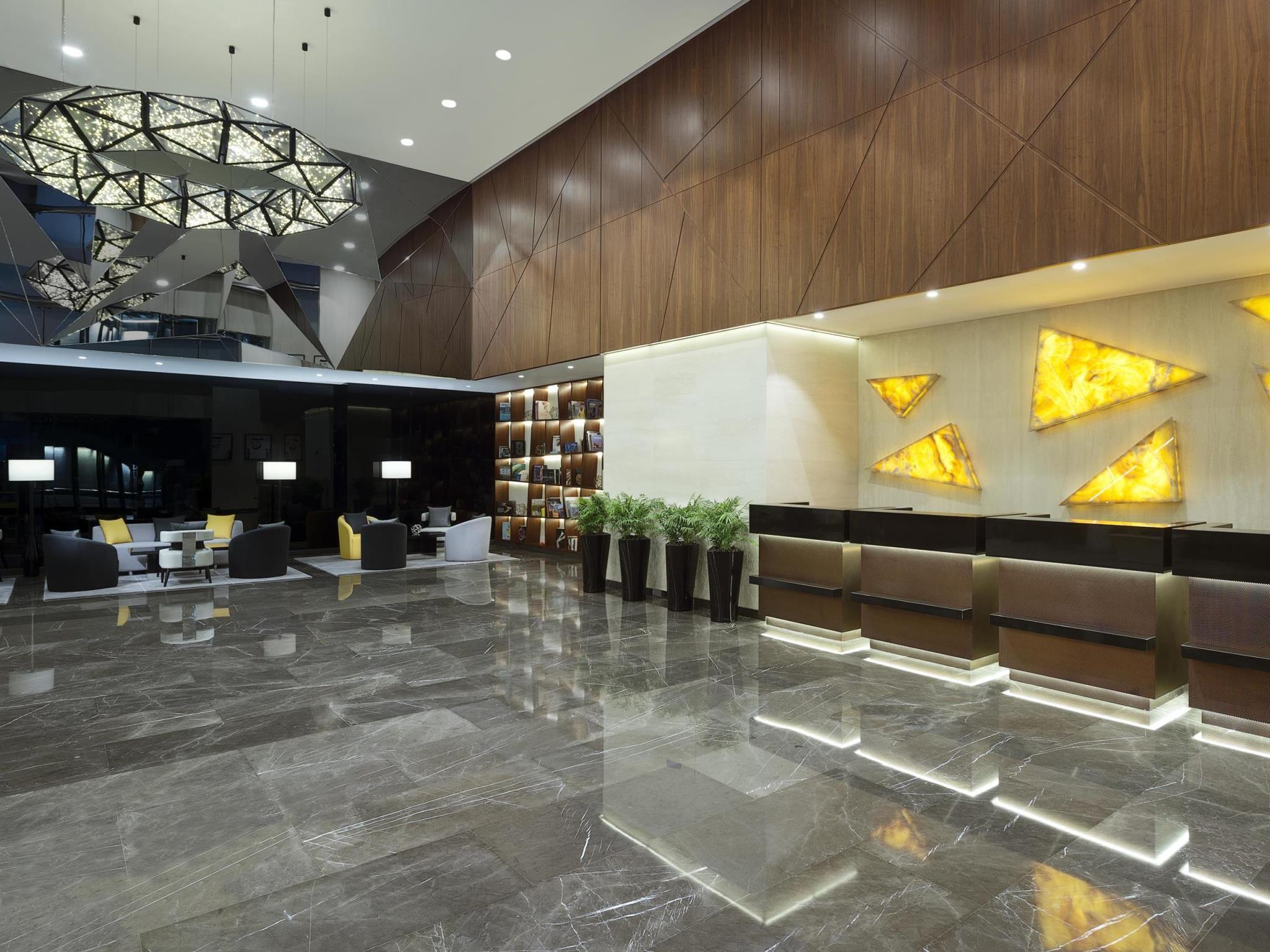 Готель Tryp By Wyndham Дубай Екстер'єр фото Reception area
